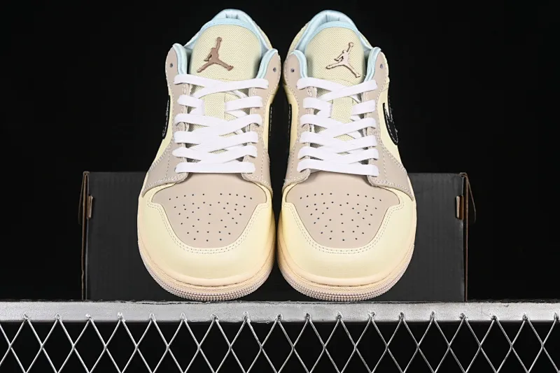 All categories Air Jordan Jordan series basketball shoes Air Jordan 1 Low G version pure original Air Jordan 1 Low AJ1 Joe 1 sandy style low-top retro basketball shoes HQ3440-101